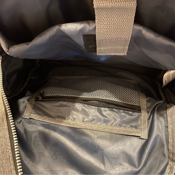 Unisex Grey Backpack - Picture 8 of 9